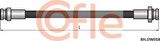 Cofle 92.BH.DW018 - Furtun frana aaoparts.ro
