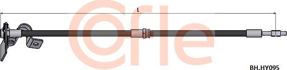 Cofle 92.BH.HY095 - Furtun frana aaoparts.ro