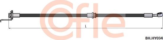 Cofle 92.BH.HY034 - Furtun frana aaoparts.ro