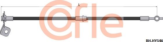 Cofle 92.BH.HY146 - Furtun frana aaoparts.ro