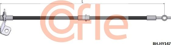 Cofle 92.BH.HY147 - Furtun frana aaoparts.ro