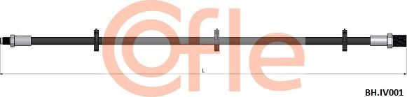 Cofle 92.BH.IV001 - Furtun frana aaoparts.ro