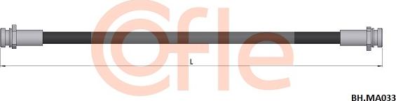 Cofle 92.BH.MA033 - Furtun frana aaoparts.ro