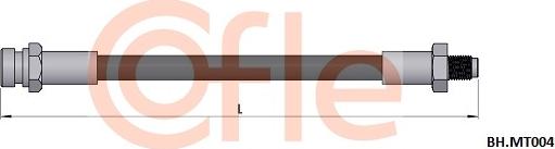 Cofle 92.BH.MT004 - Furtun frana aaoparts.ro