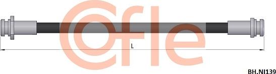 Cofle 92.BH.NI139 - Furtun frana aaoparts.ro