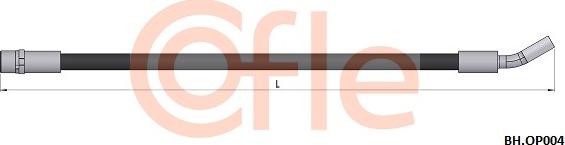 Cofle 92.BH.OP004 - Furtun frana aaoparts.ro