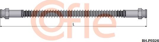 Cofle 92.BH.PE024 - Furtun frana aaoparts.ro