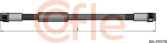 Cofle 92.BH.PE076 - Furtun frana aaoparts.ro