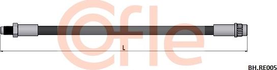 Cofle 92.BH.RE005 - Furtun frana aaoparts.ro