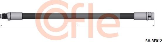 Cofle 92.BH.RE012 - Furtun frana aaoparts.ro