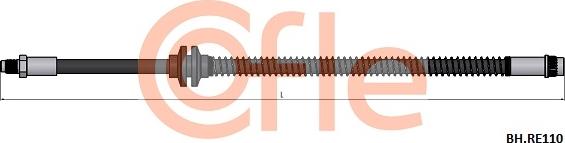Cofle 92.BH.RE110 - Furtun frana aaoparts.ro