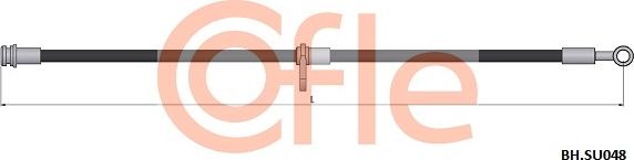 Cofle 92.BH.SU048 - Furtun frana aaoparts.ro