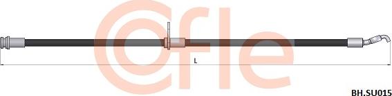 Cofle 92.BH.SU015 - Furtun frana aaoparts.ro