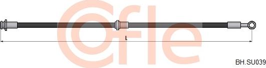 Cofle 92.BH.SU039 - Furtun frana aaoparts.ro
