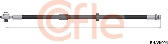 Cofle 92.BH.VK004 - Furtun frana aaoparts.ro