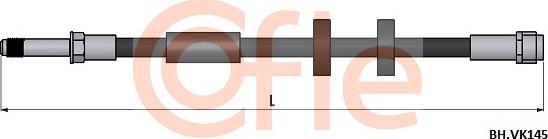 Cofle 92.BH.VK145 - Furtun frana aaoparts.ro