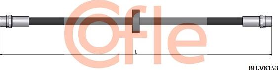 Cofle 92.BH.VK153 - Furtun frana aaoparts.ro