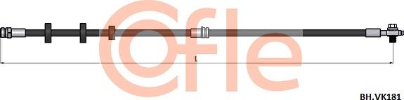 Cofle 92.BH.VK181 - Furtun frana aaoparts.ro