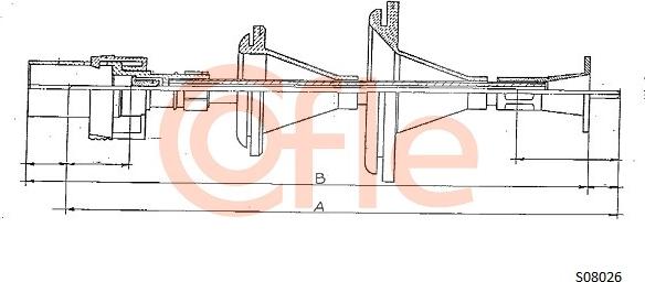 Cofle 6151480 - Arbore tahometru aaoparts.ro