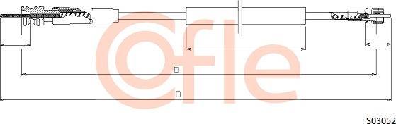 Cofle 92.S03052 - Arbore tahometru aaoparts.ro