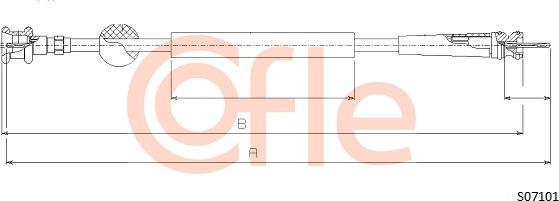 Cofle 92.S07101 - Arbore tahometru aaoparts.ro