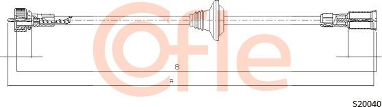 Cofle 92.S20040 - Arbore tahometru aaoparts.ro
