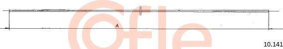 Cofle 10.141 - Cablu acceleratie aaoparts.ro