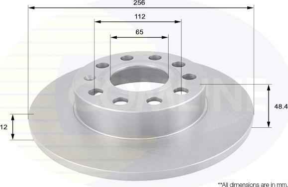 Comline ADC1448 - Disc frana aaoparts.ro