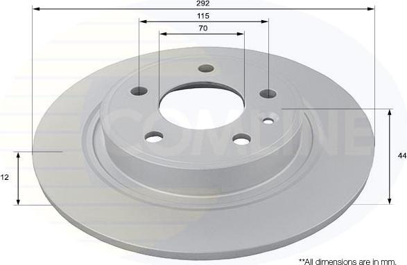 Comline ADC1154 - Disc frana aaoparts.ro