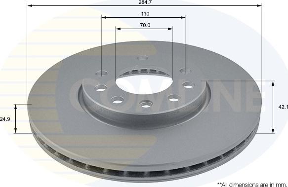 Comline ADC1108V - Disc frana aaoparts.ro