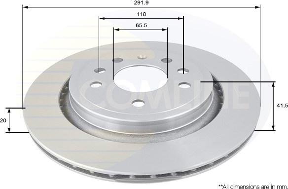 Comline ADC1136V - Disc frana aaoparts.ro