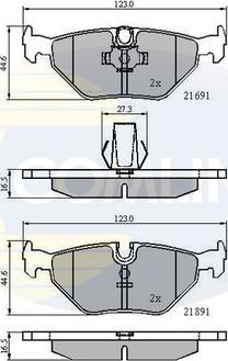 Comline CBP01011 - Set placute frana,frana disc aaoparts.ro