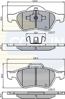 Comline CBP01115 - Set placute frana,frana disc aaoparts.ro