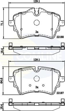 BMW 34 11 8 843 654 - Set placute frana,frana disc aaoparts.ro