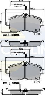 Comline CBP11250 - Set placute frana,frana disc aaoparts.ro