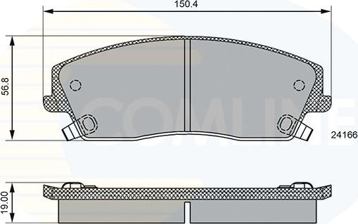 Comline CBP36085 - Set placute frana,frana disc aaoparts.ro