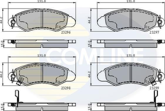 Comline CBP3814 - Set placute frana,frana disc aaoparts.ro