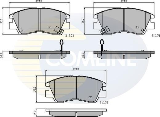 Comline CBP3295 - Set placute frana,frana disc aaoparts.ro