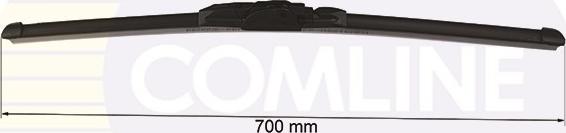 Comline CFWB700 - Lamela stergator aaoparts.ro