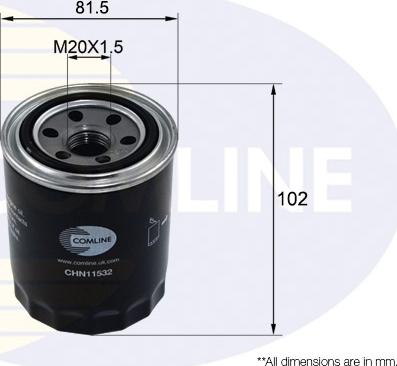 Comline CHN11532 - Filtru ulei aaoparts.ro