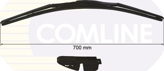 Comline CHWB700 - Lamela stergator aaoparts.ro