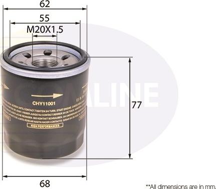 Comline CHY11001 - Filtru ulei aaoparts.ro
