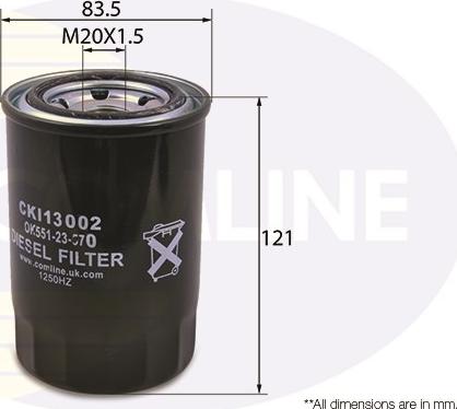 Comline CKI13002 - Filtru combustibil aaoparts.ro
