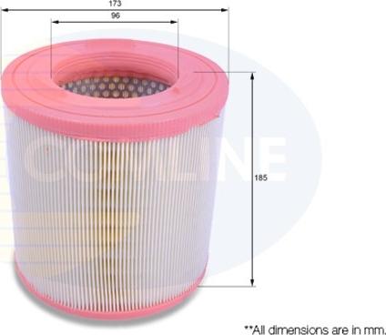 Comline CNS12308 - Filtru aer aaoparts.ro