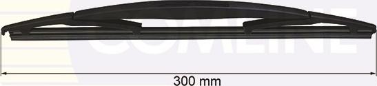 Comline CRWB300E - Lamela stergator aaoparts.ro