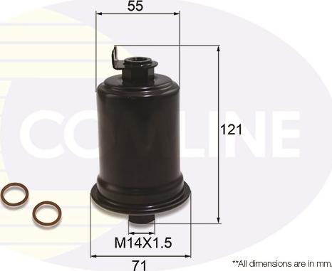 Comline CTY13042 - Filtru combustibil aaoparts.ro