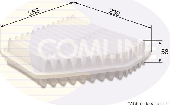 Comline CTY12185 - Filtru aer aaoparts.ro