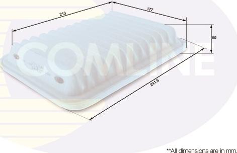 Comline CTY12186 - Filtru aer aaoparts.ro