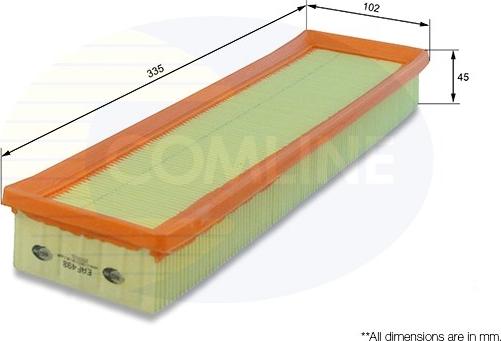 Comline EAF498 - Filtru aer aaoparts.ro