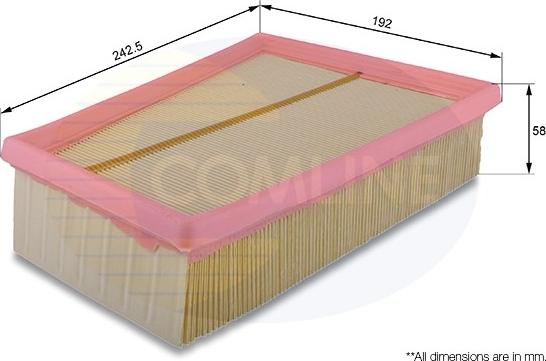 Comline EAF599 - Filtru aer aaoparts.ro